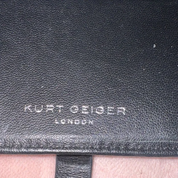 Kurt Geiger Black Quilted Wallet EUC. - Picture 5 of 6